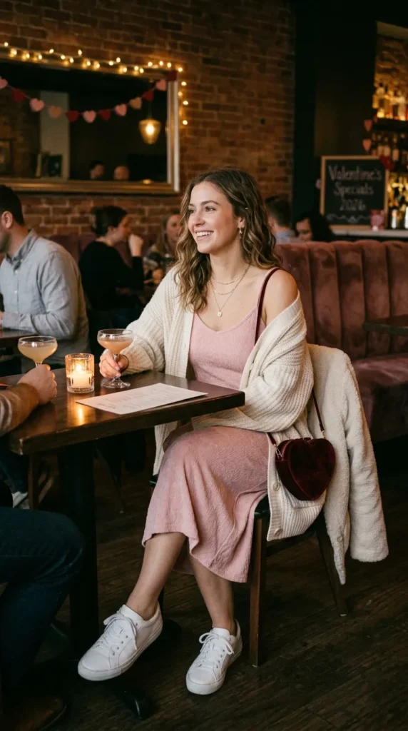 17 Cute Valentine’s Date Night Outfits for Women to Try This Year 3 pretty-in-pink