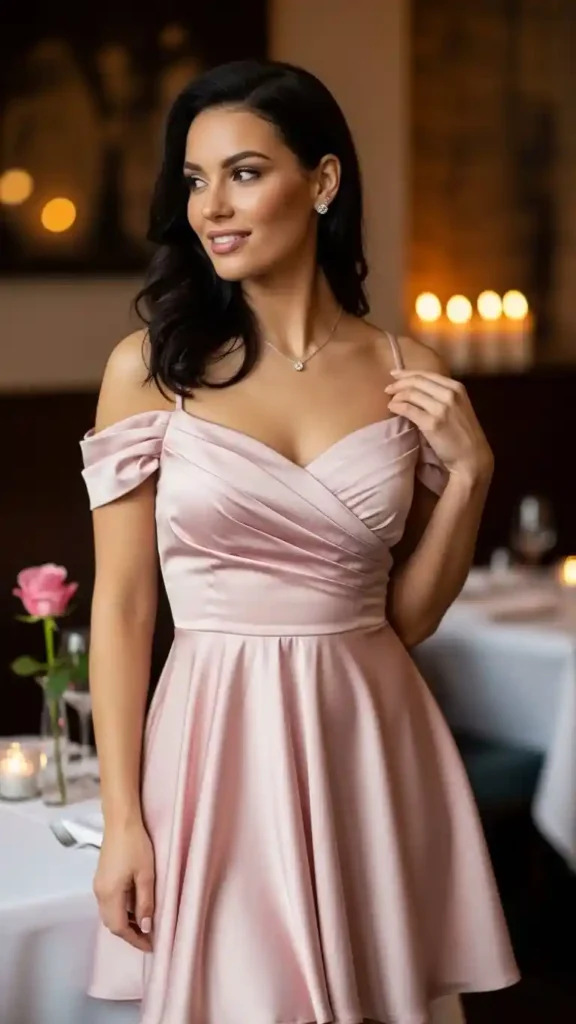 16+ Cute Valentine’s Date Night Outfits for Women to Try This Year 3 pretty-in-pink