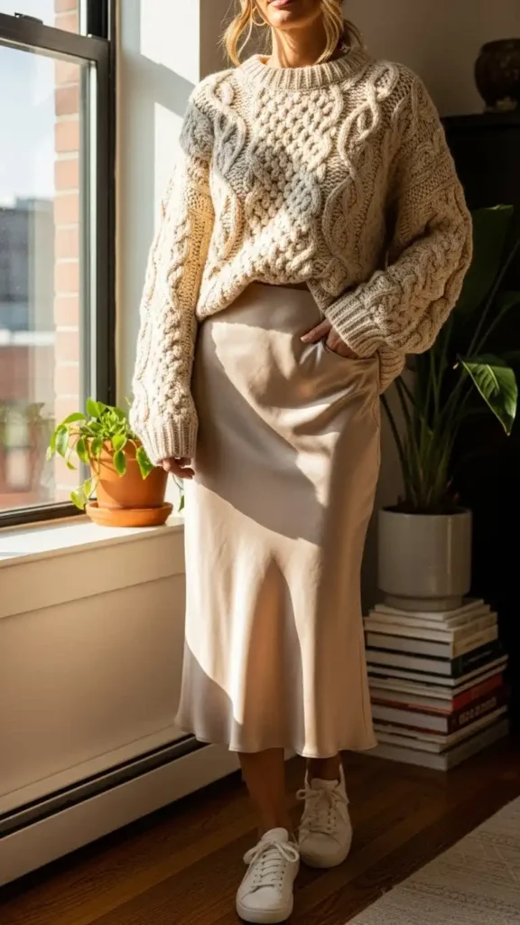 satin-slip-skirt-and-chunky-knit