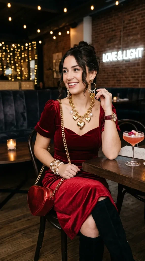 17 Cute Valentine’s Date Night Outfits for Women to Try This Year 14 statement-accessories