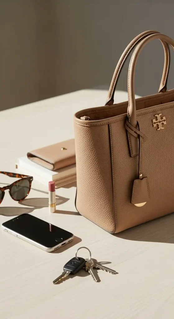 17 Stylish Everyday Bag Ideas for Your Daily Routine 4 tory-burch-mini-perry-tote