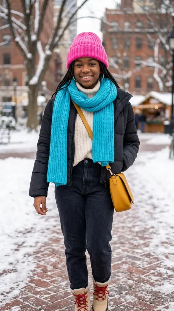 vibrant-beanie-scarf-contrast