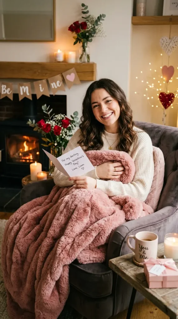 15 Romantic Valentine's Day Gift Ideas for Girlfriend She Will Adore 15 weighted-faux-fur-blanket