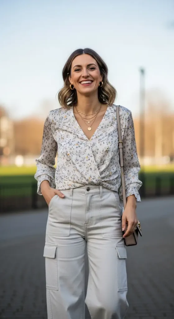 cargo-pants-with-feminine-tops