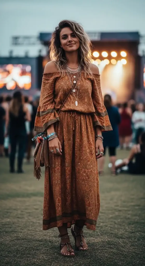 flowy-boho-dress-sandals