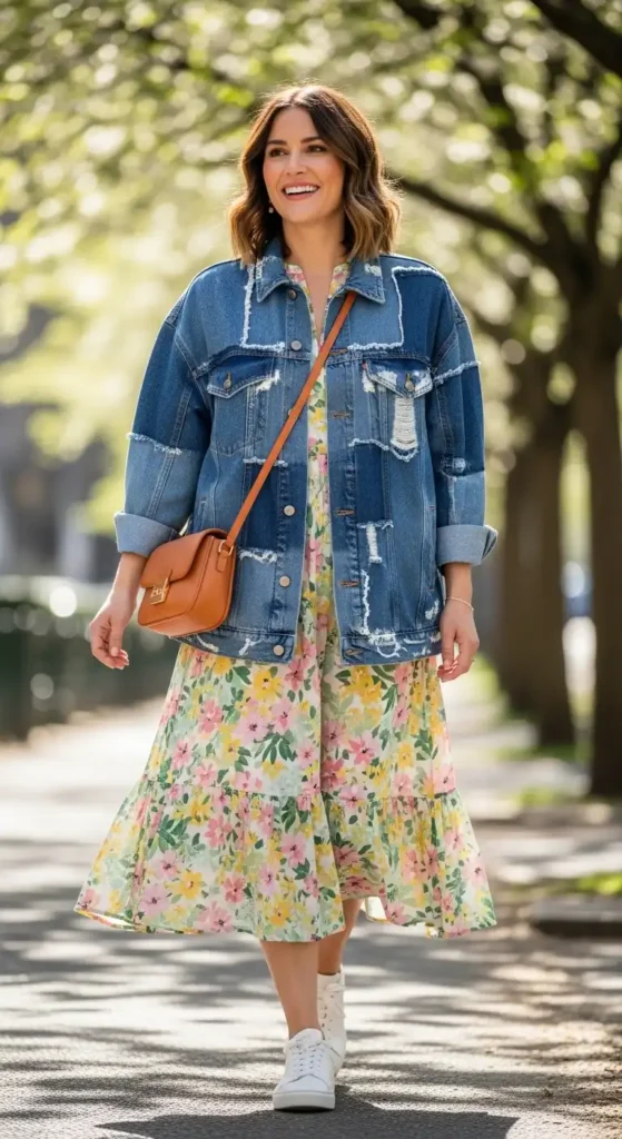 patchwork-denim-jackets-and-flowy-dresses