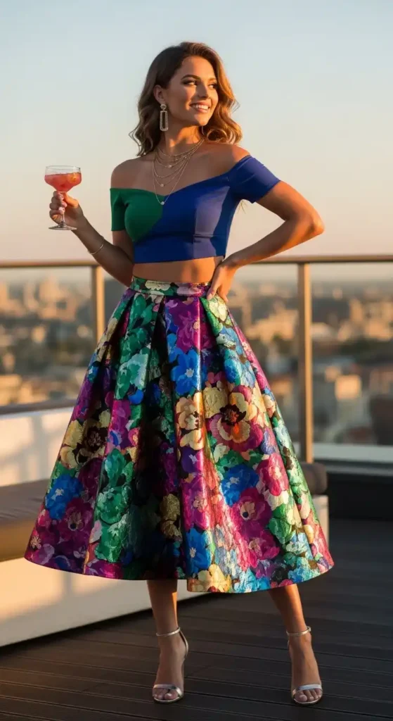 statement-skirt-and-crop-top