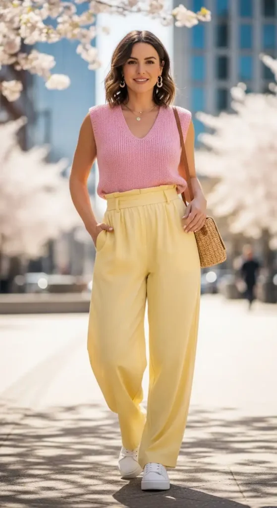 wide-leg-pastel-trousers-with-knitted-vests