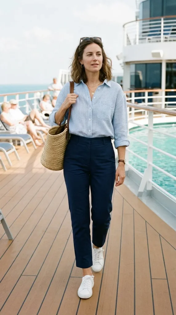 button-down-shirt-ankle-pants