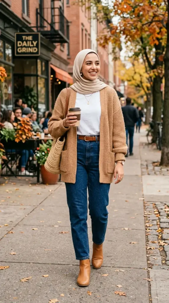 cardigan-with-high-waist-jeans