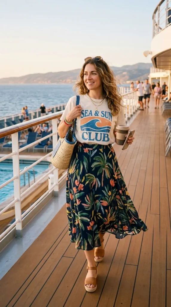 graphic-tee-flowy-skirt