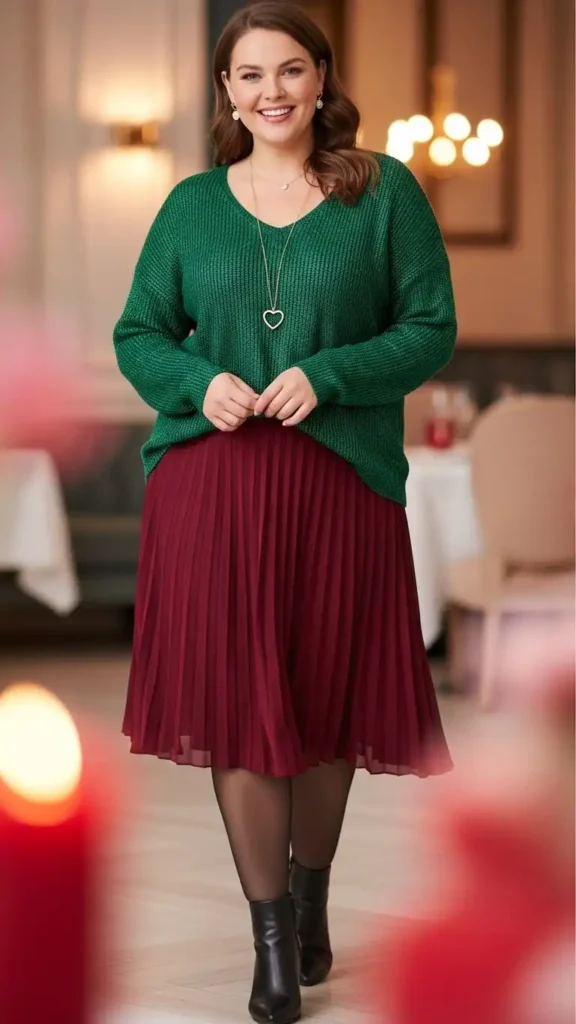 green-metallic-knit-sweater