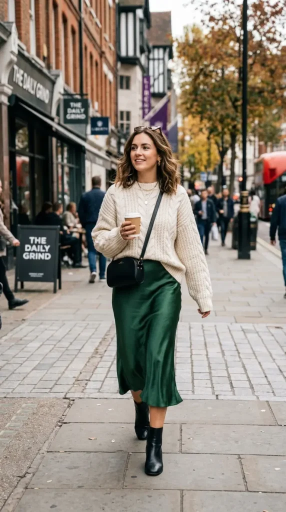 knit-sweater-with-satin-skirt
