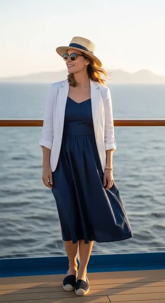 lightweight-blazer-simple-dress