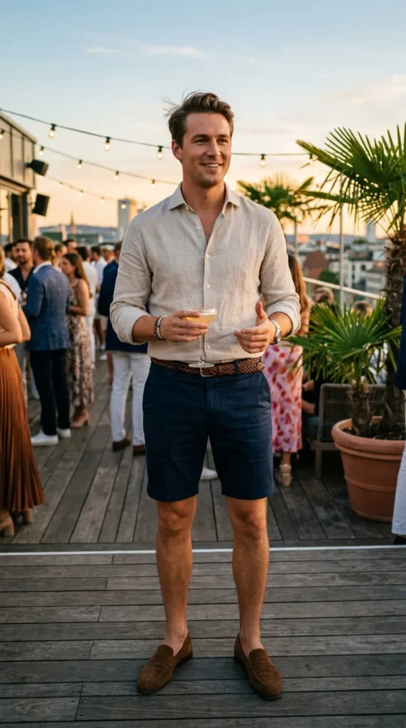 linen-shirt-with-tailored-shorts