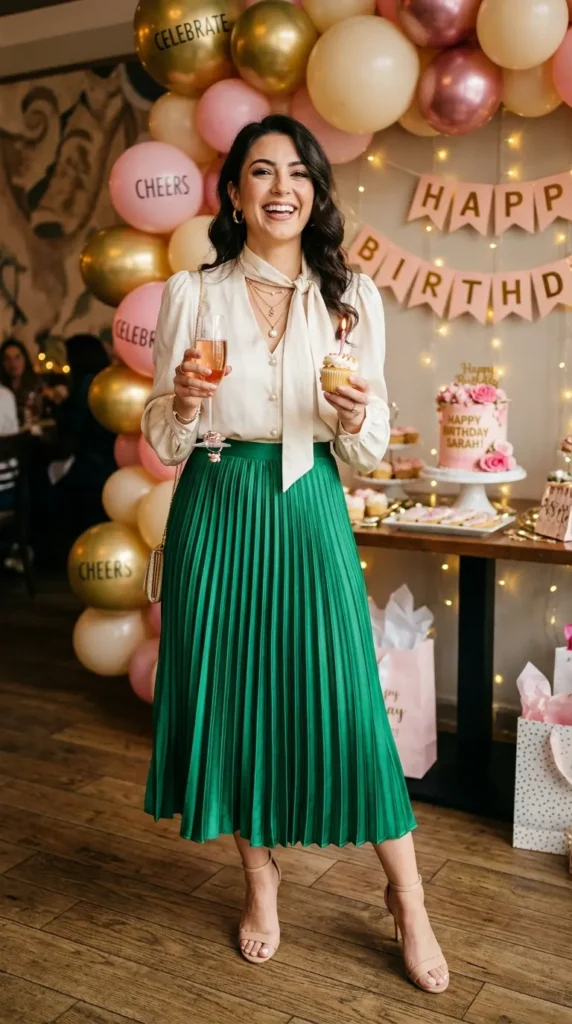 pleated-midi-skirt-with-blouse