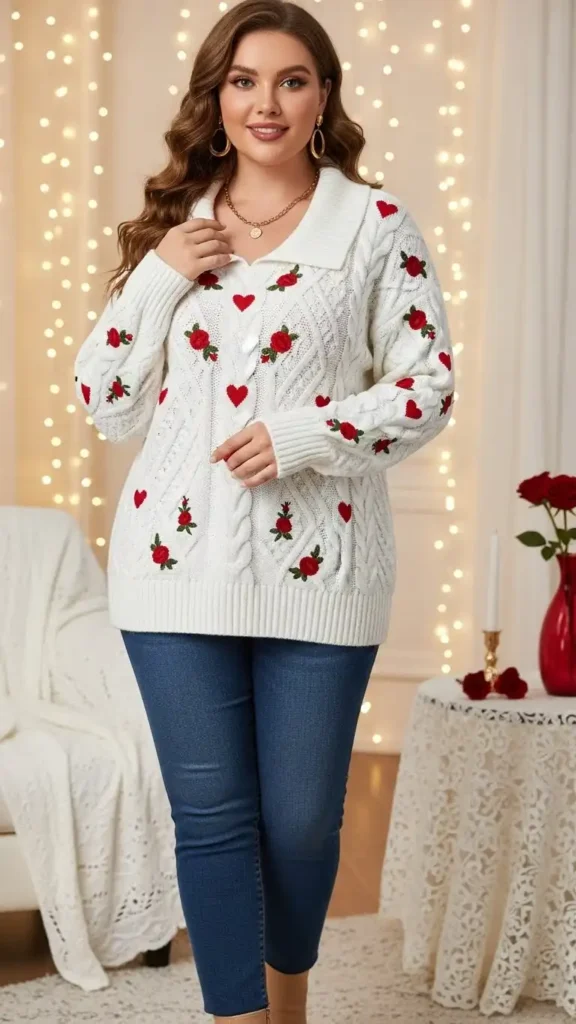 white-cable-knit-sweater-with-embroidery