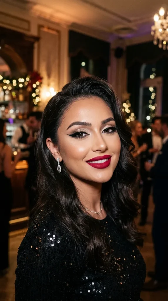 bold-eyeliner-with-matte-lips