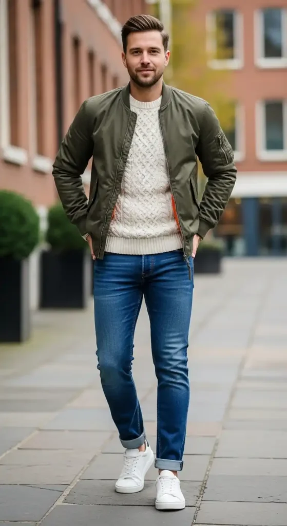 bomber-jacket-over-sweater-with-slim-jeans