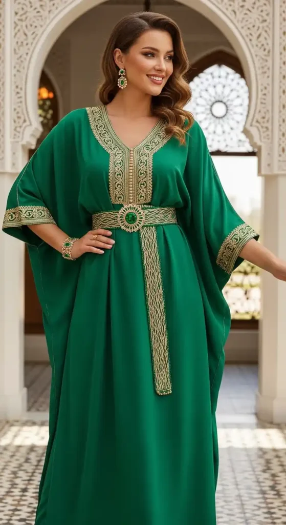 kaftan-dress-with-statement-belt
