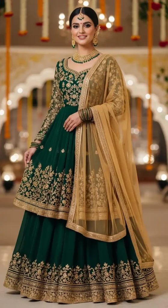 layered-anarkali-with-dupatta