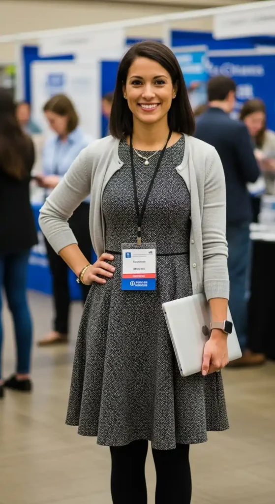 layered-dress-and-cardigan