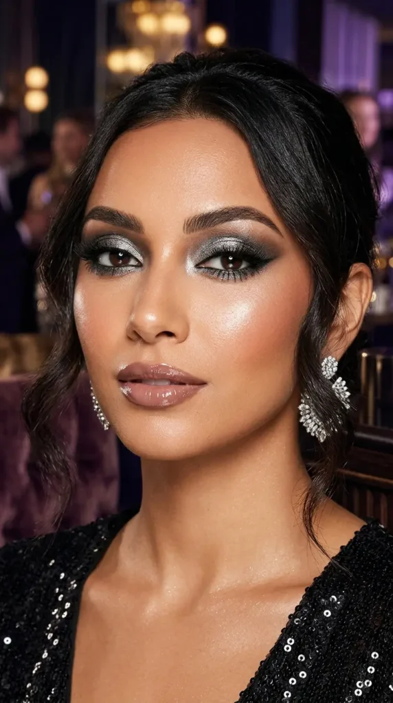 metallic-eye-glam