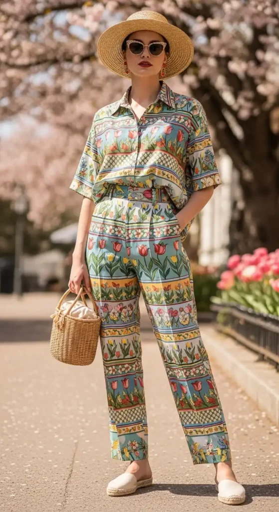 pattern-shirt-and-co-ord-set