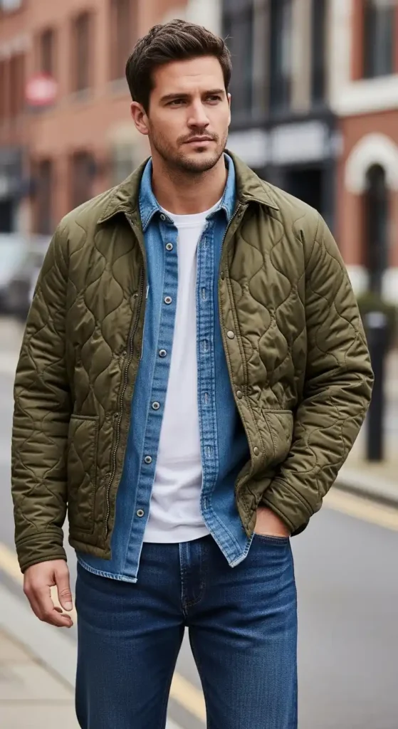 quilted-jacket-over-casual-shirt-with-jeans