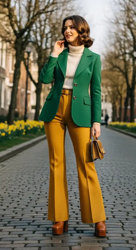 solid-blazer-and-flared-pants