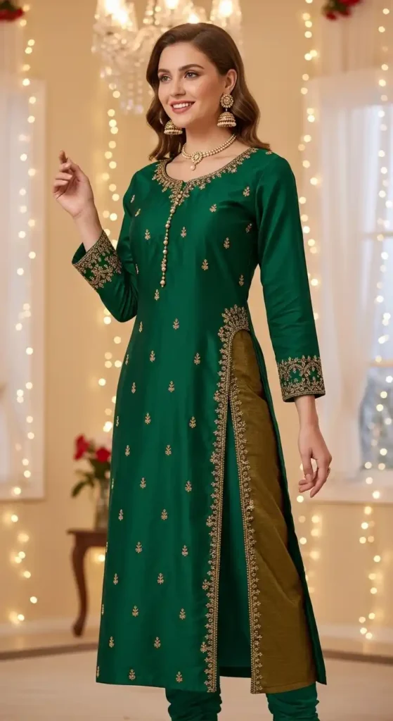 straight-kurta-with-side-slits