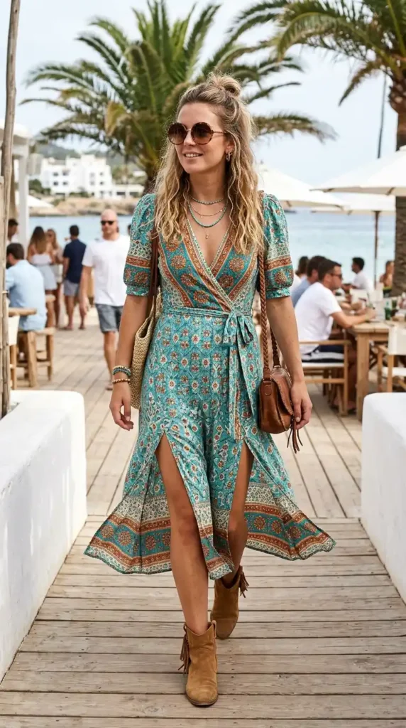 wrap-midi-dress-with-slits