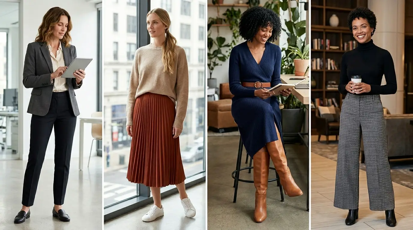 18 Business Casual Outfits That Are Stylish and Comfortable 1 18-Business-Casual-Outfits-for-Stylish-Comfortable-Workwear