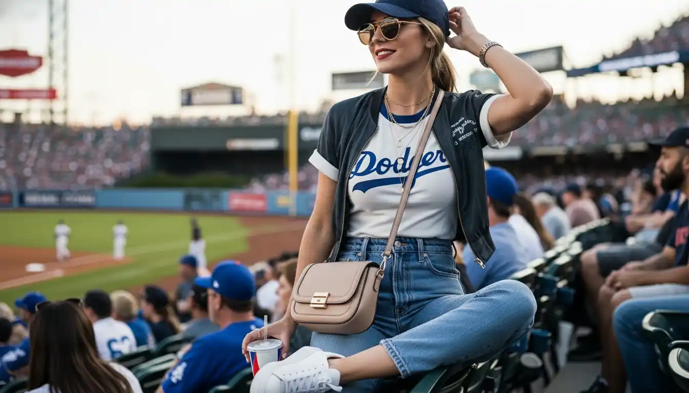 Trendy Baseball Game Outfit for Fans Who Love Style 1