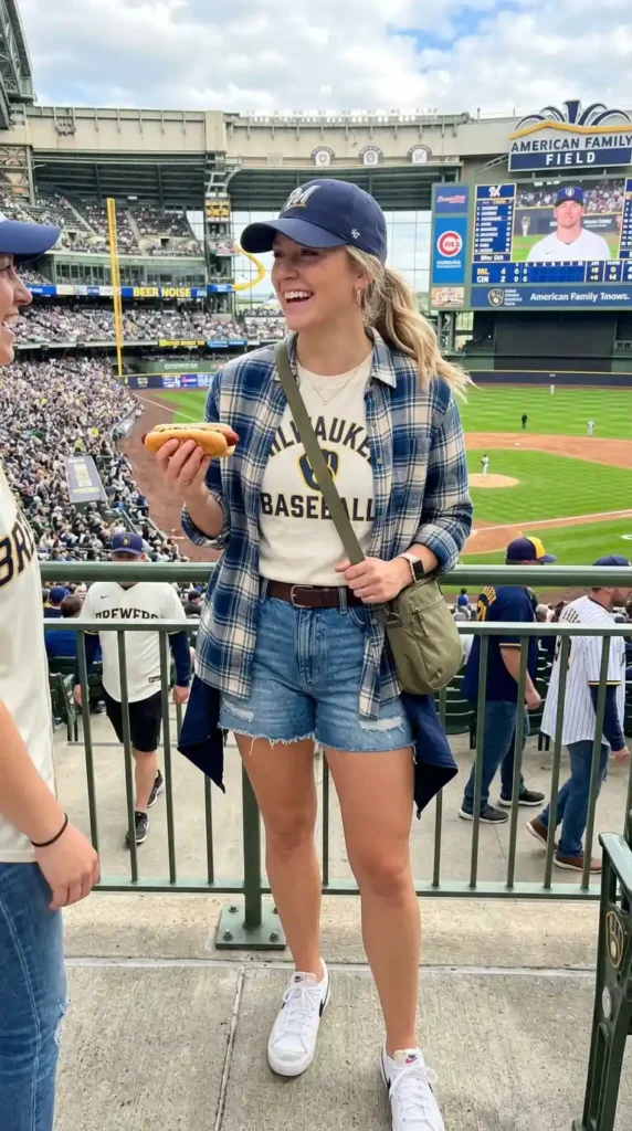 button-front-shirt-with-denim-shorts