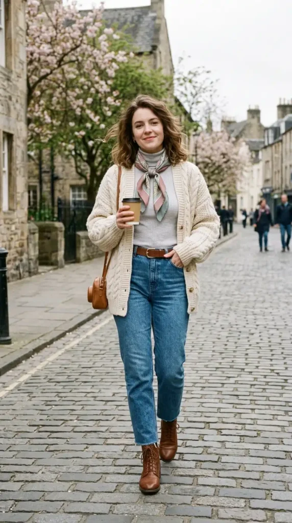 cream-knit-cardigan-with-high-waisted-jeans
