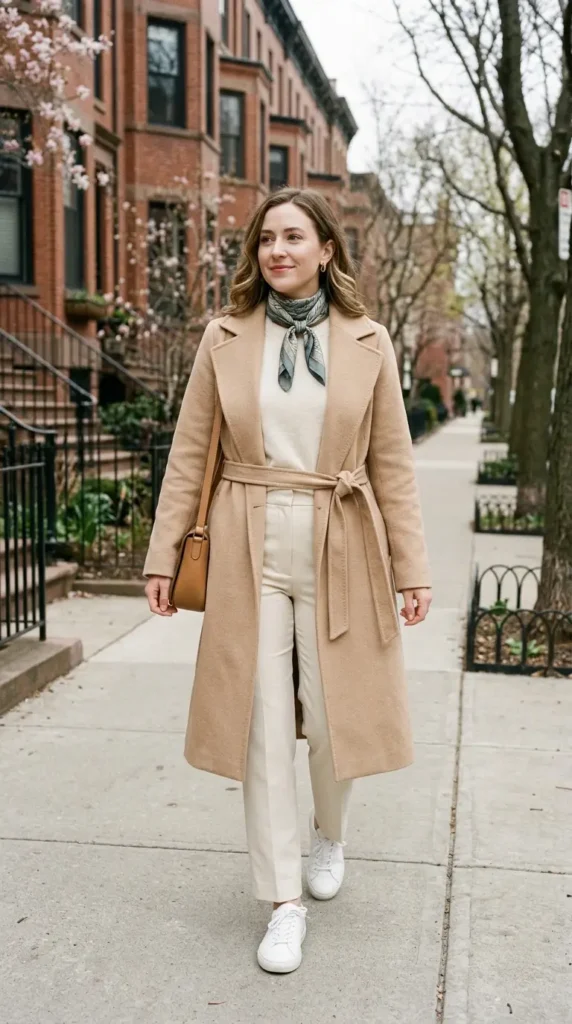 wrap-coat-over-a-simple-one-colour-outfit