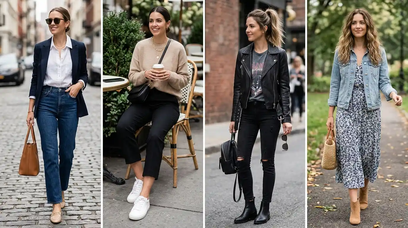 15 Game-Changing Casual Chic Women Outfits You Need Now 1 casual-chic-women-outfits-to-upgrade-your-daily-style