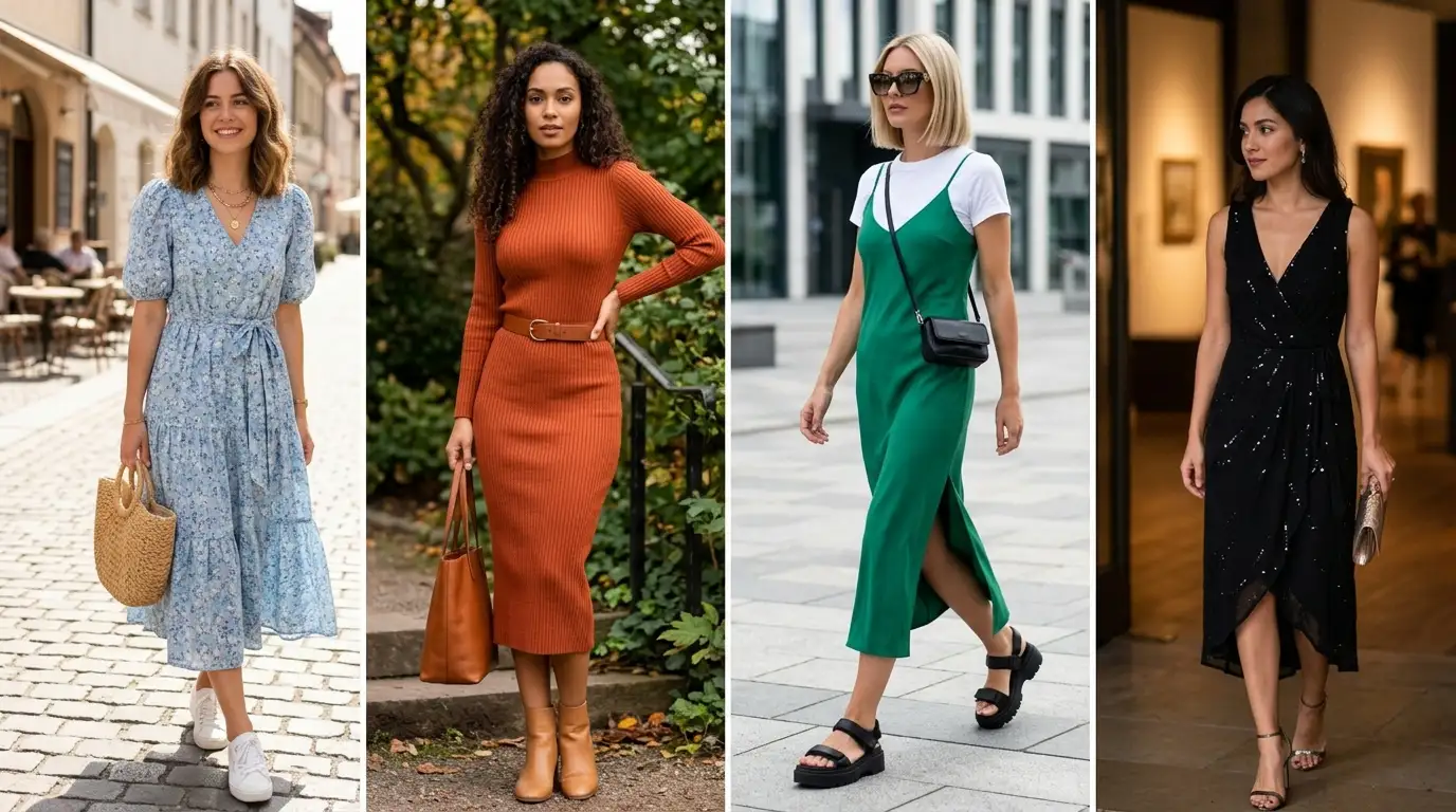 16-Cute-Midi-Dress-Ideas-That-Deserve-a-Spot-in-Every-Closet