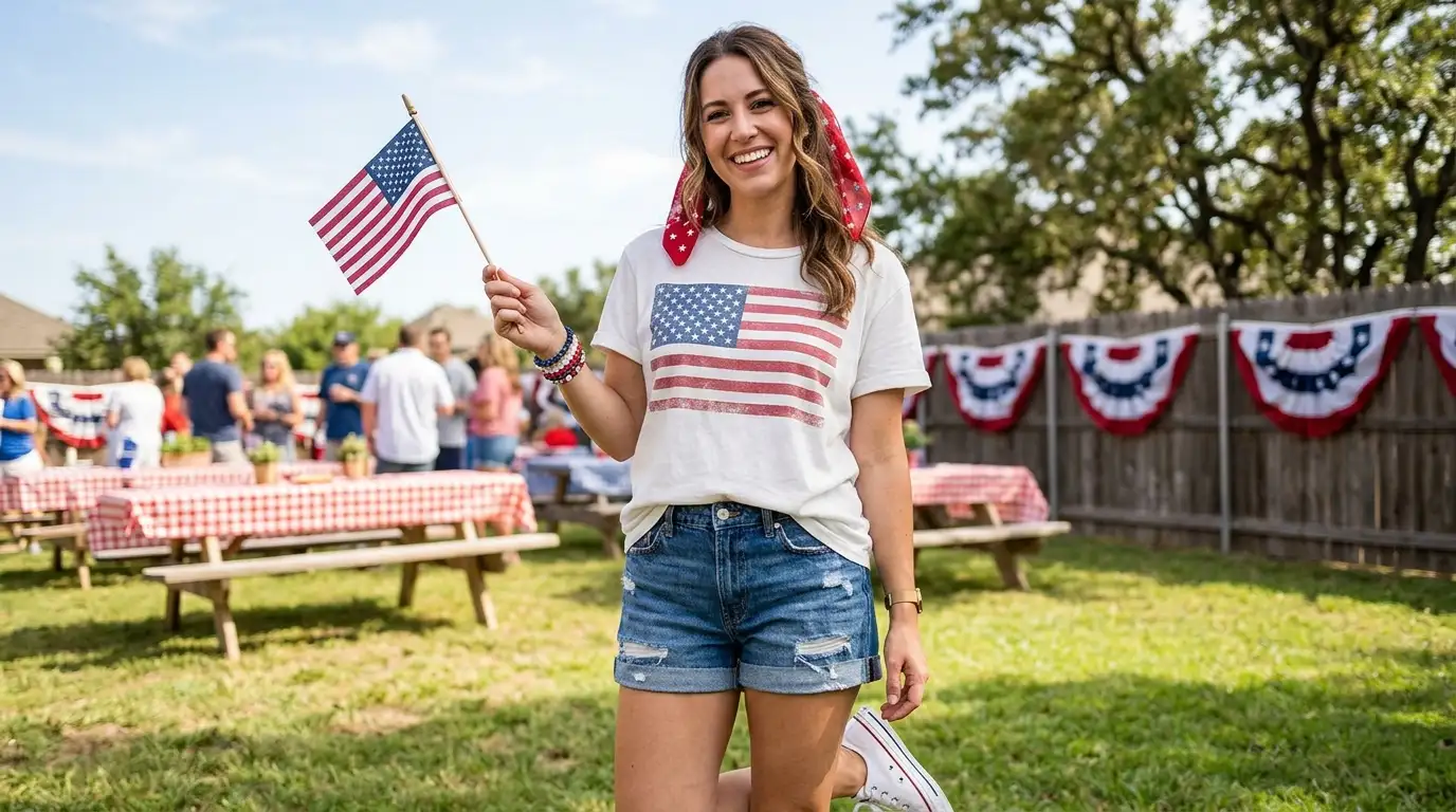 17 Amazing 4th of July Outfit Ideas to Show Your Patriotic Spirit 1 17-Best-4th-of-July-Outfit-Ideas-for-a-Bold-Patriotic-Look
