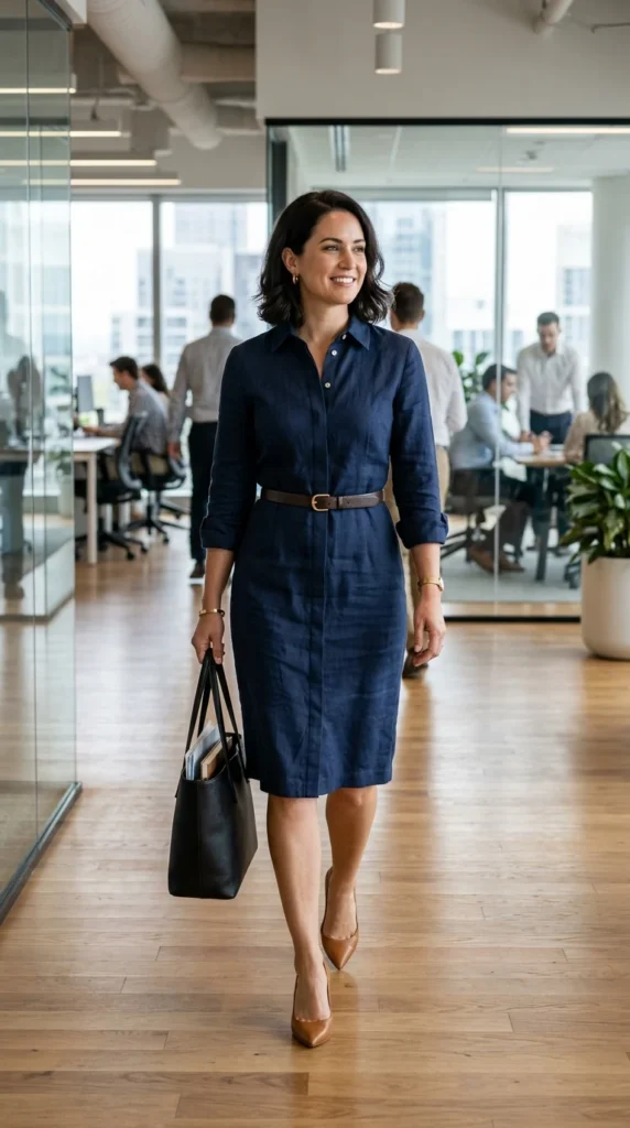 shirt-dress-with-belt