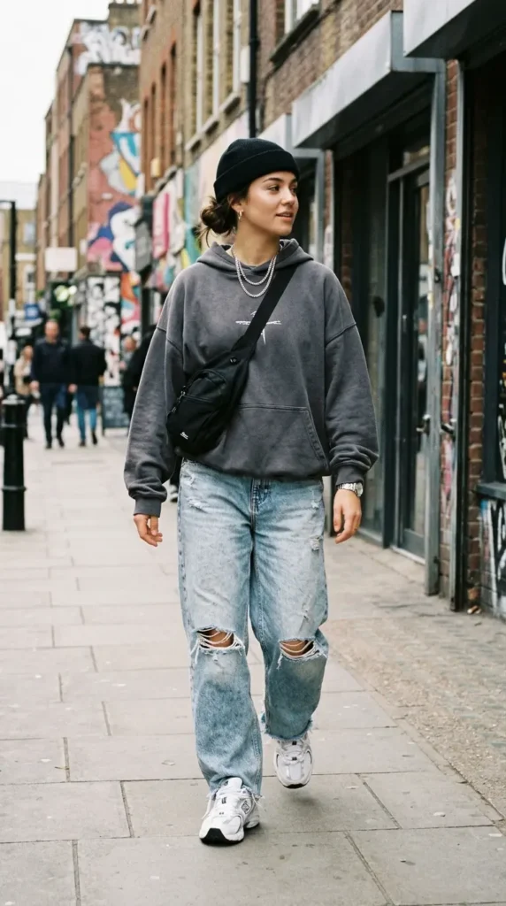 distressed-baggy-jeans-with-an-oversized-sweatshirt
