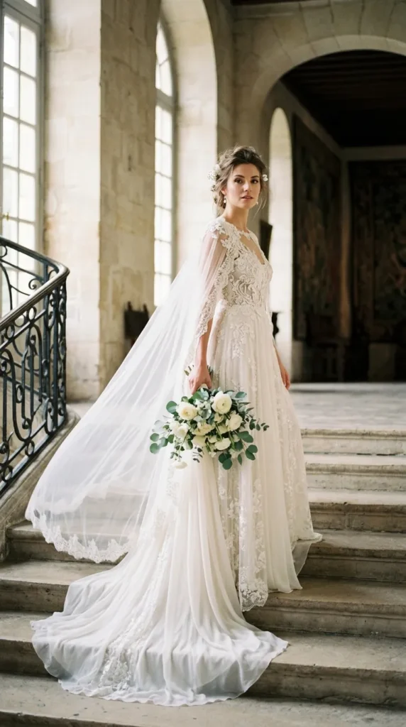 dramatic-cape-wedding-dress