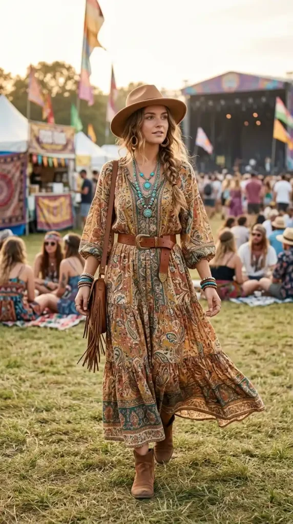 flowy-maxi-dress-with-a-leather-belt