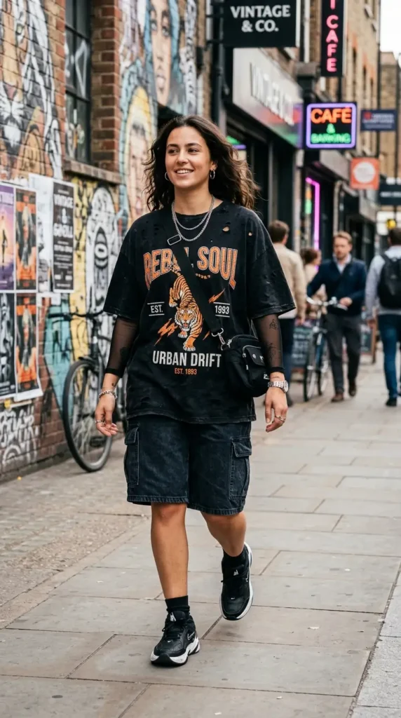 16 Trendy Oversized Shirt Styles for a Fashionable Streetwear Look 4 graphic-oversized-shirt-style