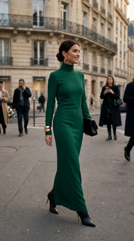 high-neck-column-dress