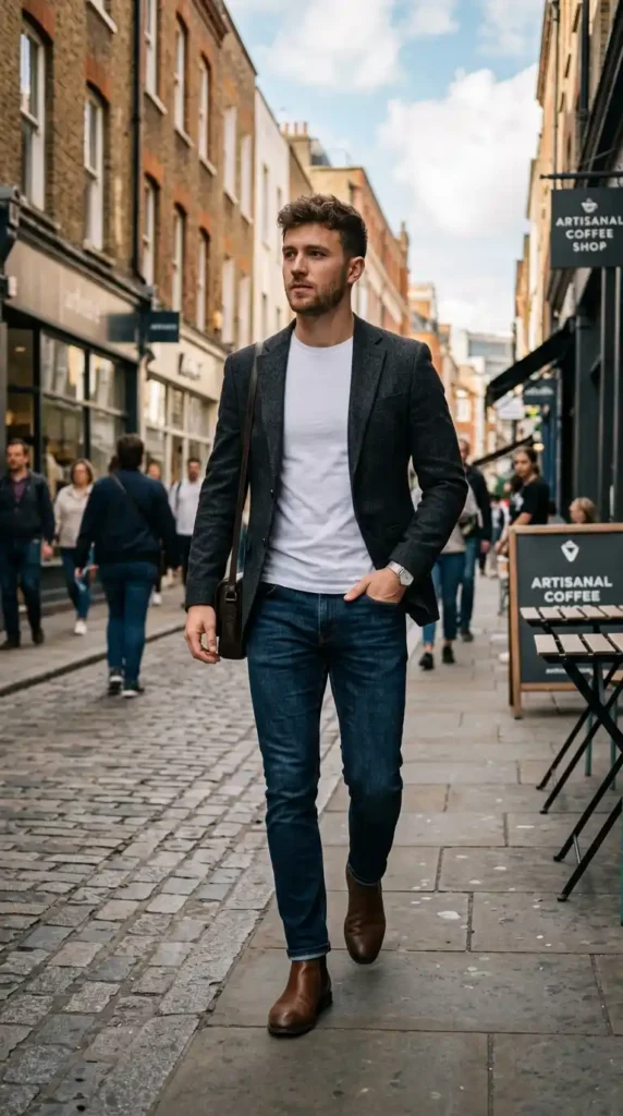 slim-fit-jeans-with-a-structured-blazer