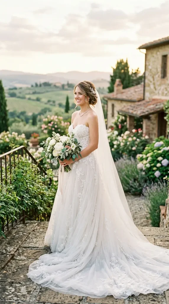strapless-sweetheart-neckline-gown