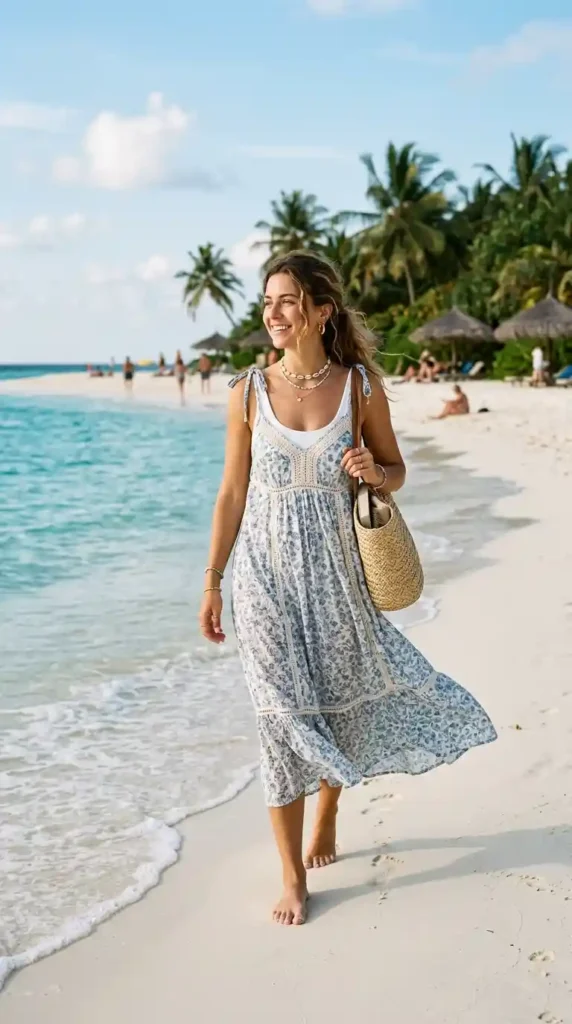 Vacation Outfit Ideas: 15 Stylish Looks for a Trendy Holiday Wardrobe 4 swimsuit-cover-up-dress