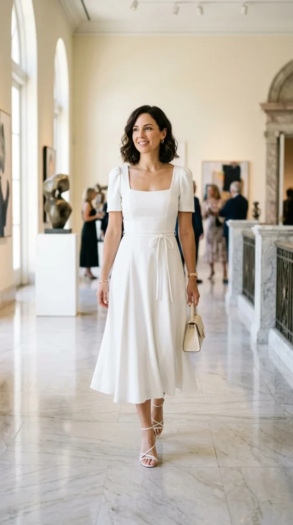 white-elegant-midi-dress